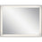 Elan Ryame 24" Lighted Mirror, Matte Black/Mirror