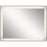 Elan Ryame 24" Lighted Mirror, Matte Black/Mirror