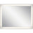 Elan Ryame 24" Lighted Mirror, Matte Silver/Mirror