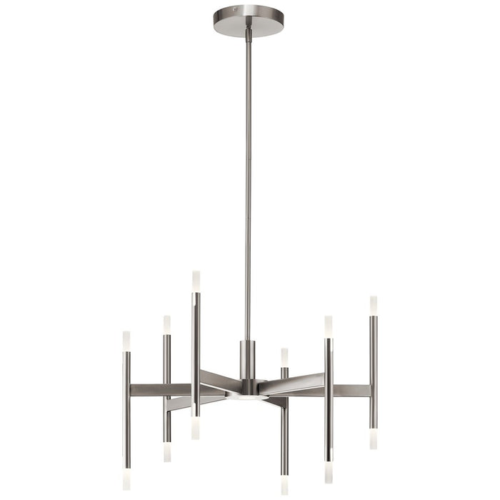 Elan Kizette 12 Light Chandelier 1 Tier, Brushed Nickel - 84175