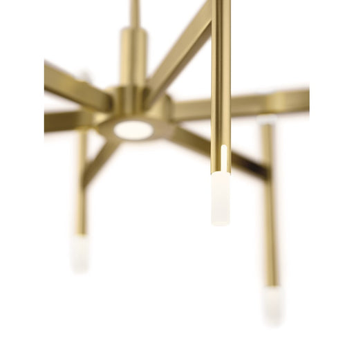 Elan Kizette 12 Light Chandelier 1 Tier, Champagne Gold