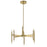 Elan Kizette 12 Light Chandelier 1 Tier, Champagne Gold