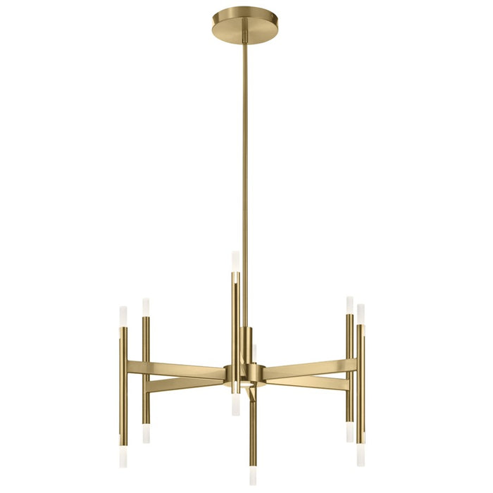 Elan Kizette 12 Light Chandelier 1 Tier, Champagne Gold