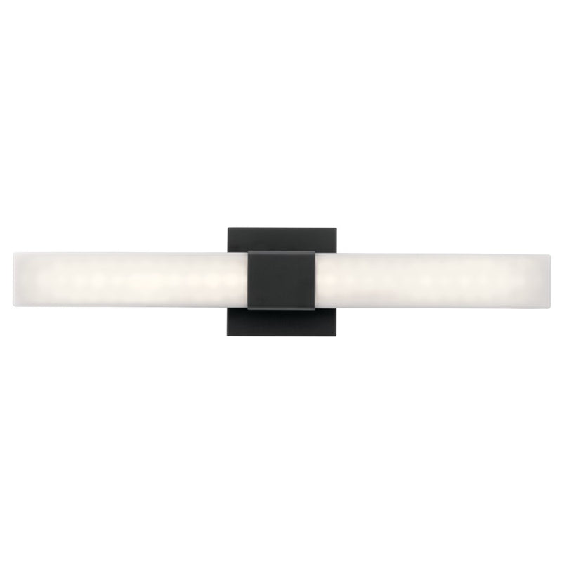 Elan Neltev 1 Light 24" Linear Bath Light, Matte Black