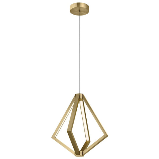 Elan Everest 4 Light LED Pendant, Champagne Gold