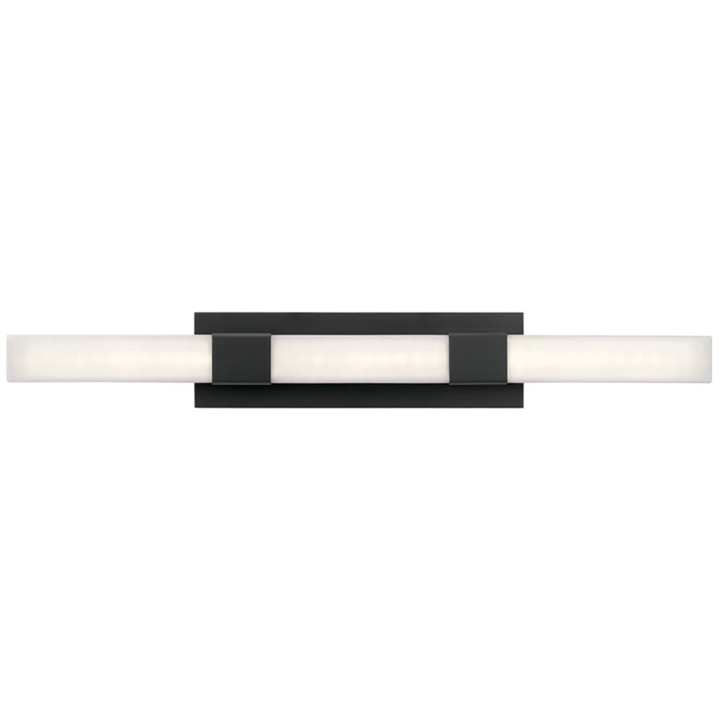 Elan Neltev 1 Light 36" LED Wall Sconce, Polycarbonate/White