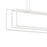 Elan Jestin 46" LED Linear Chandelier
