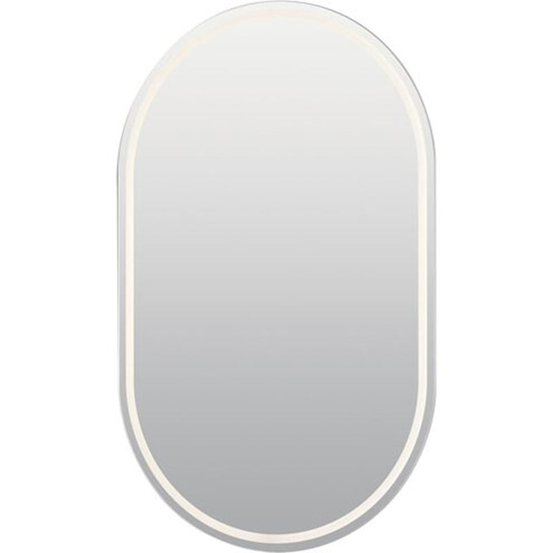 Elan Menillo 32" LED Vanity Mirror, White/Etched - 86008