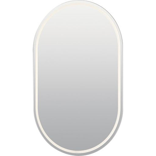 Elan Menillo 32" LED Vanity Mirror, White/Etched - 86008