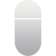 Elan Radana 30" LED Vanity Mirror, Aluminum/Etched - 86010