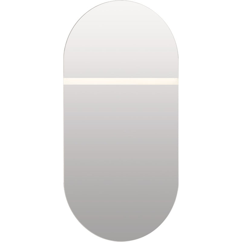 Elan Radana 30" LED Vanity Mirror, Aluminum/Etched