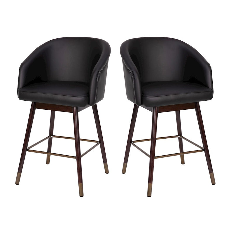 Flash Furniture Margo 26" Barstool, Pack Of 2