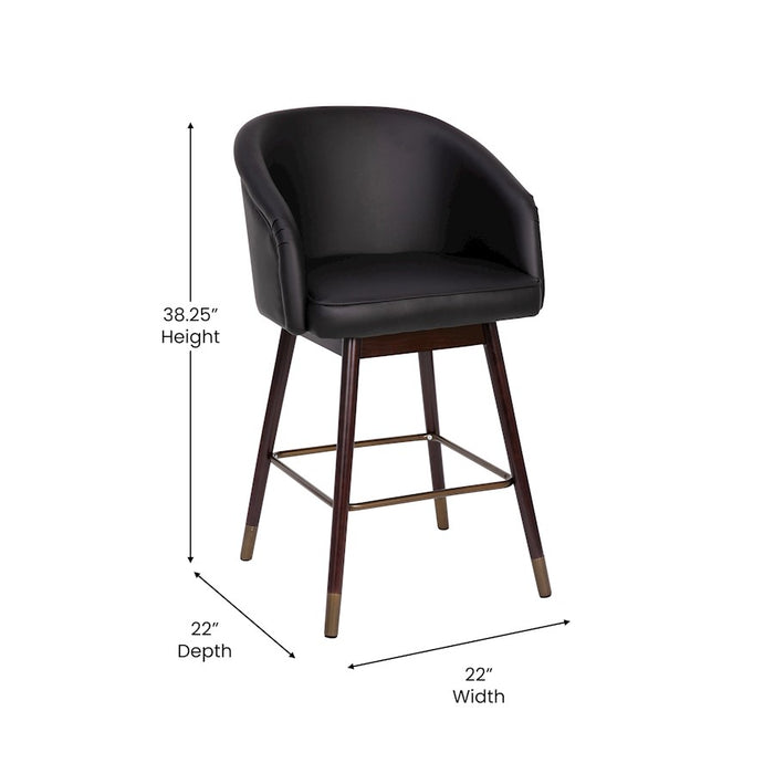 Flash Furniture Margo 26" Barstool, Pack Of 2