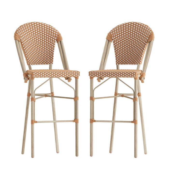 Flash Lourdes Paris Barstools, Set Of 2