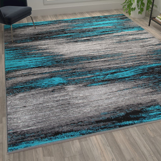 Flash Furniture Rylan 6X9 Abstract Area Rug