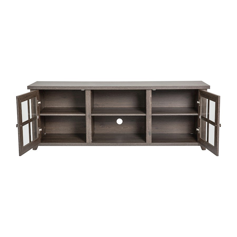 Flash Furniture Savoy 4 Pane Tv Stand