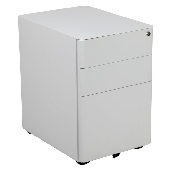 Flash Furniture Modern 3-Drawer Filing Cabinet