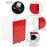 Flash Furniture Modern 3-Drawer Filing Cabinet