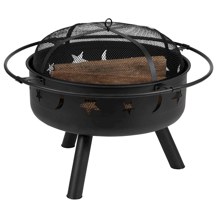 Flash Furniture Charlestown 5 Pc Adirondack/Fire Pit