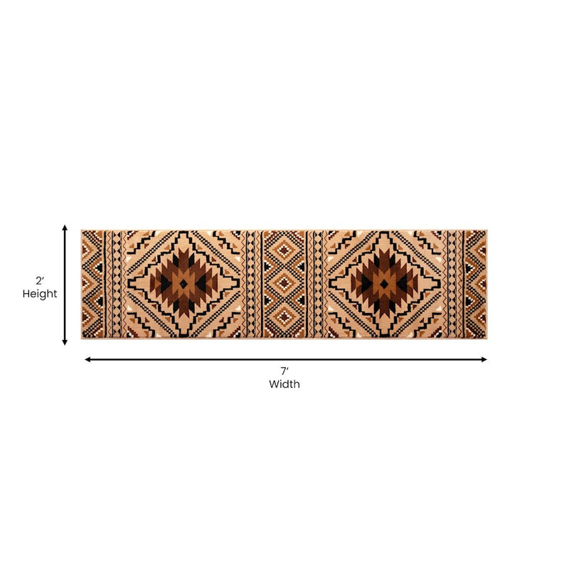 Flash Marana Area Rug, Brown