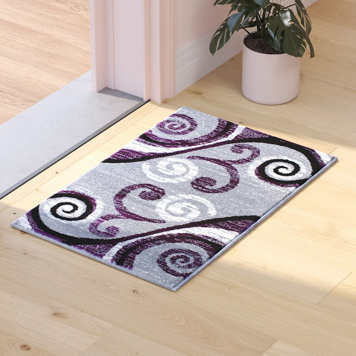 Flash Furniture Valli 2X3 Modern Area Rug