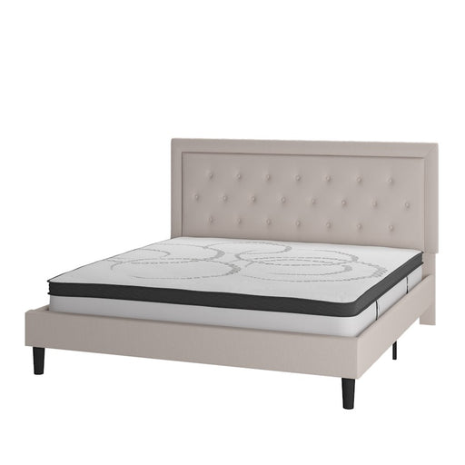Flash Furniture Roxbury King Platform Bed Set