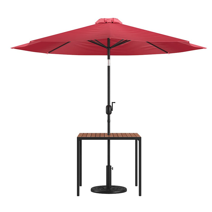 Flash Furniture Lark 3 Pc Patio Set, Table