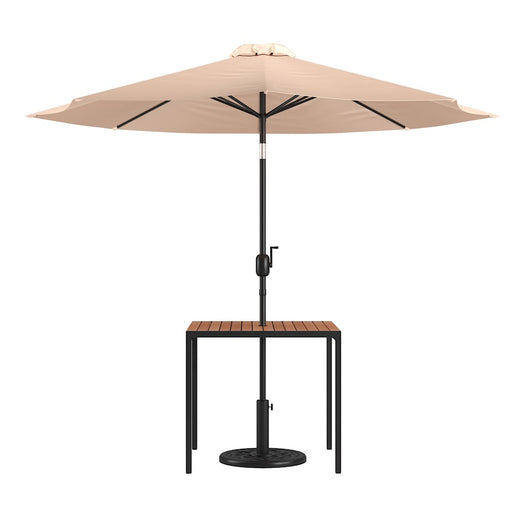 Flash Furniture Lark 3 Pc Patio Set, Table