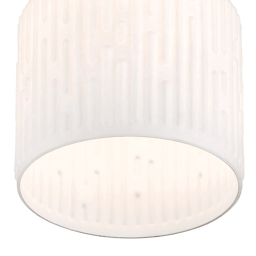 Designers Fountain Ele 7.25" 1Lt Semi Flush Mount