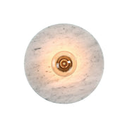 Designers Fountain Fina 1Lt 12" Wall Sconce, Black/Natural Marble - D325M-WS-MB