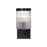 Designers Fountain Aspen 1Lt 5" Wall Sconce, Black/Clear Ribbed - D335M-WS-MB