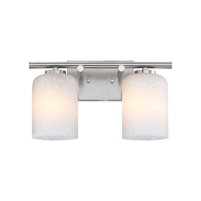 Designers Fountain Bluestone Ridge 2Lt 16" Vanity, Nickel/Cloud