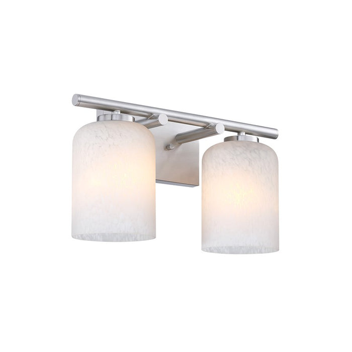 Designers Fountain Bluestone Ridge 2Lt 16" Vanity, Nickel/Cloud