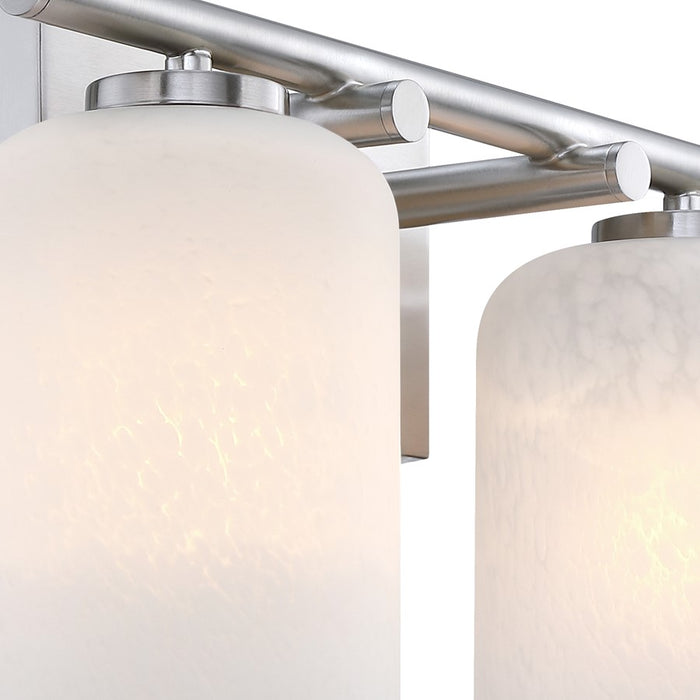 Designers Fountain Bluestone Ridge 2Lt 16" Vanity, Nickel/Cloud