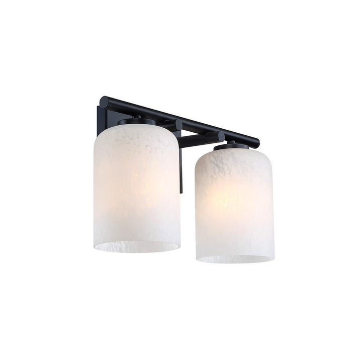 Designers Fountain Bluestone Ridge 2Lt 16" Vanity, BLK/Cloud