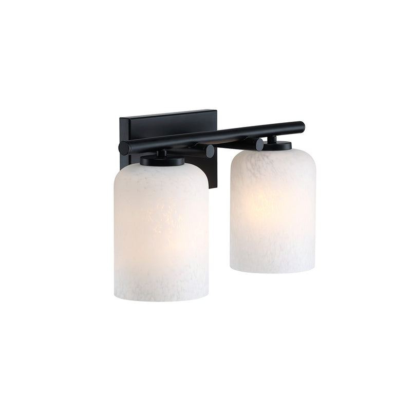 Designers Fountain Bluestone Ridge 2Lt 16" Vanity, BLK/Cloud