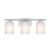 Designers Fountain Bluestone Ridge 3Lt 24" Vanity, Nickel/Cloud - D338M-3B-BN