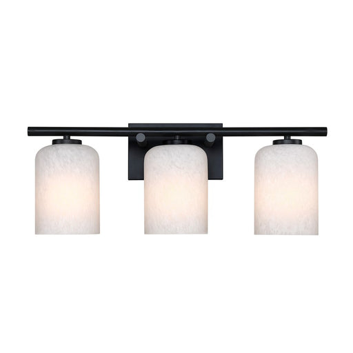 Designers Fountain Bluestone Ridge 3Lt 24" Vanity, BLK/Cloud - D338M-3B-MB