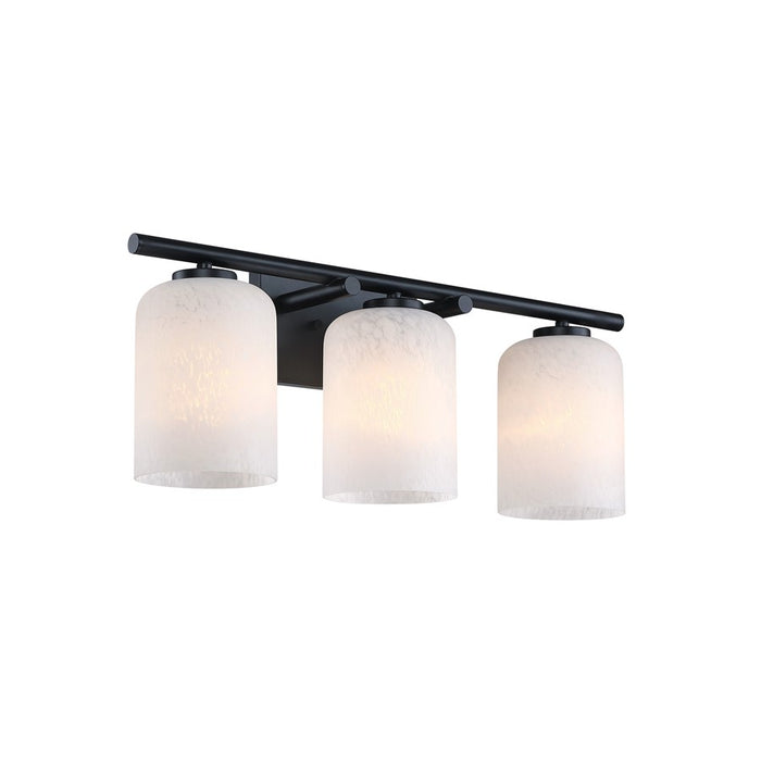 Designers Fountain Bluestone Ridge 3Lt 24" Vanity, BLK/Cloud