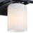 Designers Fountain Bluestone Ridge 3Lt 24" Vanity, BLK/Cloud