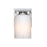 Designers Fountain Bluestone Ridge 1Lt 6" Sconce, Nickel/Cloud - D338M-WS-BN