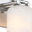 Designers Fountain Bluestone Ridge 1Lt 6" Sconce, Nickel/Cloud