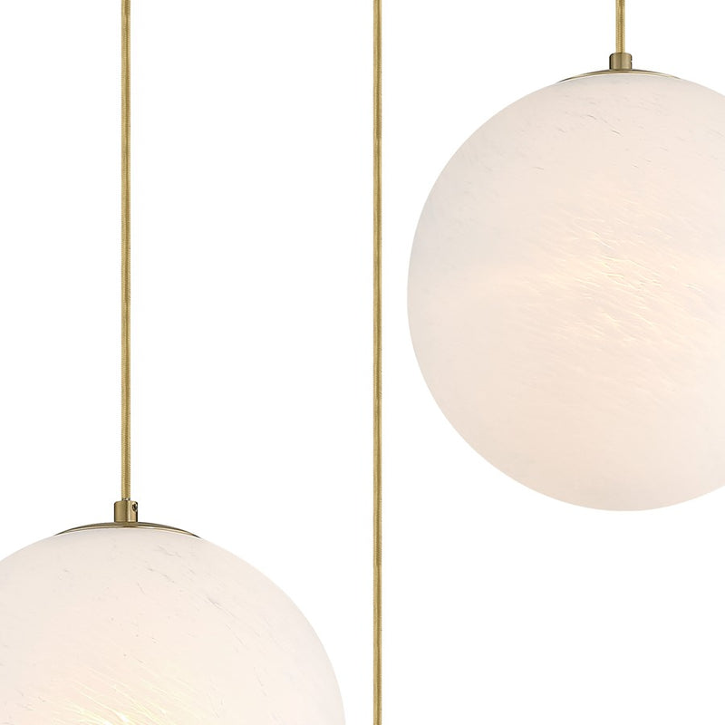 Designers Fountain Pixie 3Lt 12" Chandelier, Gold/Etched Cloud