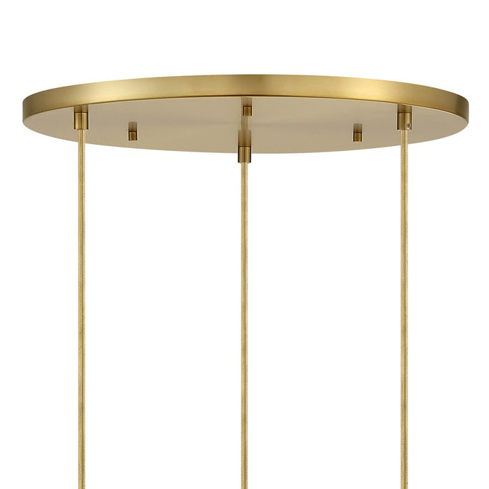 Designers Fountain Pixie 3Lt 14" Chandelier, Gold/Etched Cloud