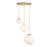 Designers Fountain Pixie 3Lt Chandelier, Gold/Etched Cloud