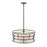 Designers Fountain Aria Falls 3Lt 22" Drum Pendant, Black