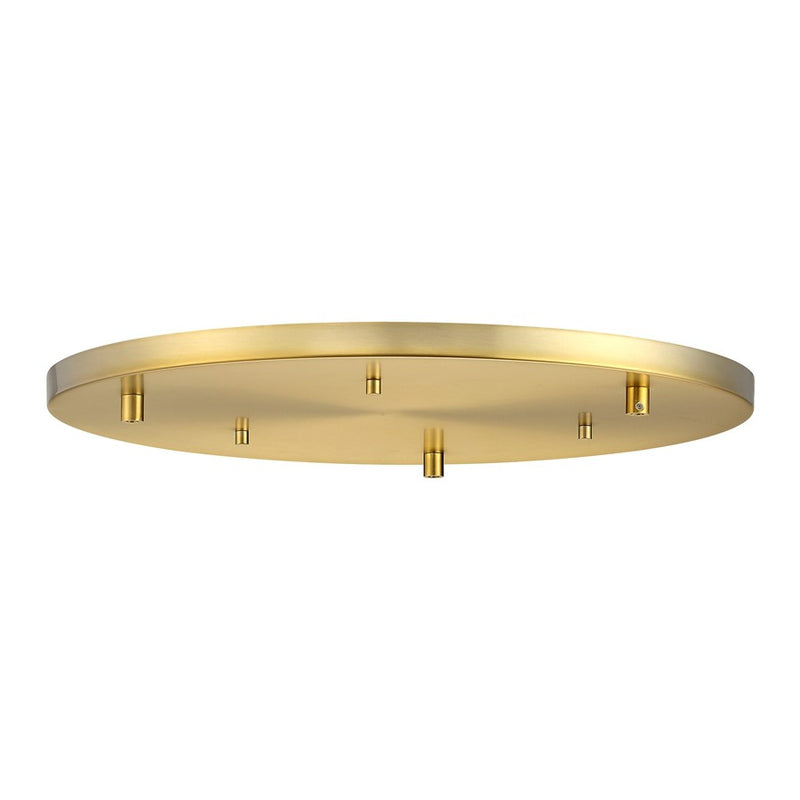 Designers Fountain Neva 3Lt Canopy for Chandelier/Small, Gold - D345M-CANS-BG