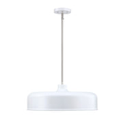 Designers Fountain Forbidden Springs 8Lt Down Pendant, White - D346C-20P-MW