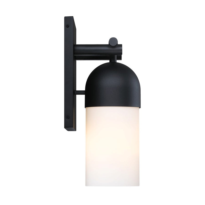 Designers Fountain Ever Spring 1Lt 18" Outdoor Wall, BLK/Opal