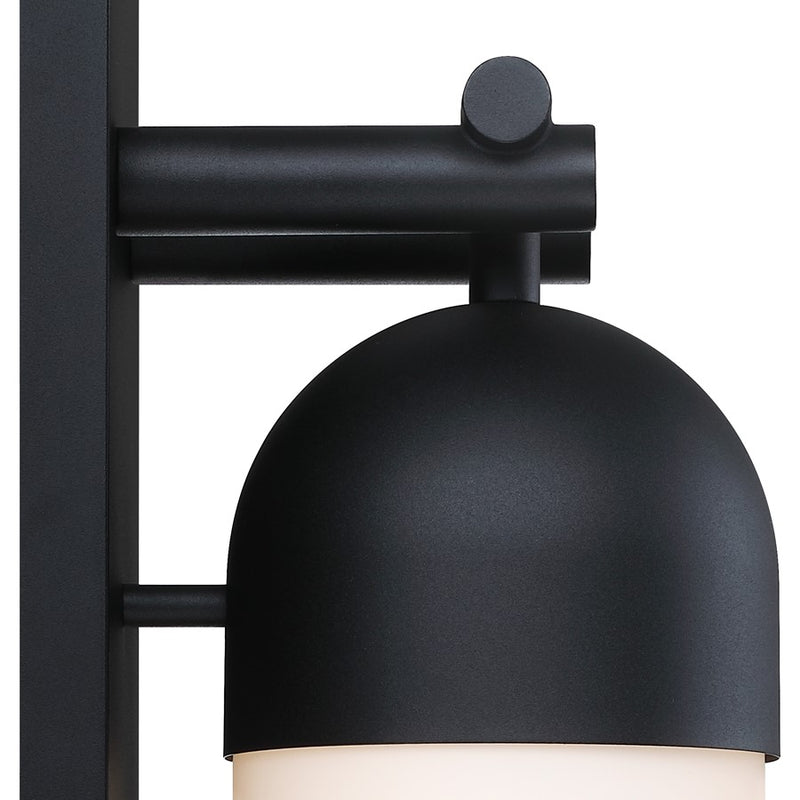 Designers Fountain Ever Spring 1Lt 18" Outdoor Wall, BLK/Opal